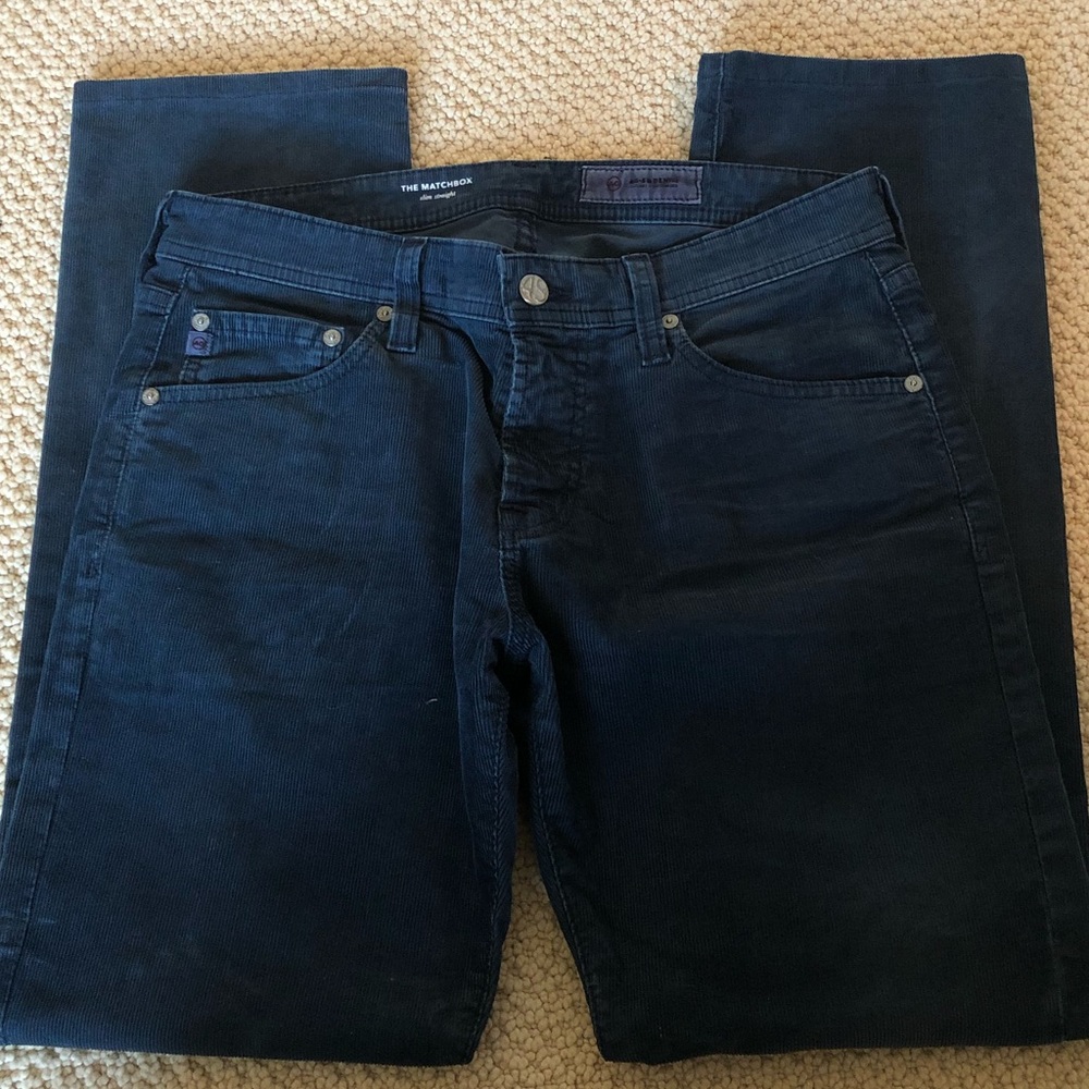 AG Matchbox Slim Straight Corduroy